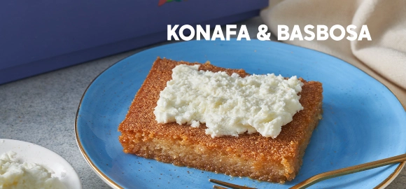 Basbousa &amp; Kunafa